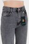 Women's Light Gray Tube Leg High Waist Regular Fit Trousers - 4