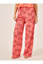 Palm Graphic Print Dropped Shoulder T-Shirt and Straight Pyjama Set - 6