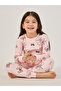 All-Over Print Round Neck T-Shirt and Pyjama Set