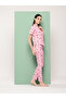 Butterfly Print Cotton Shirt and Pyjama Set - 4