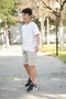 Exclusive for Men's Style: Capri and T-Shirt Match with Pockets - 3
