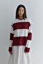 Thick Folded Premium Sweathirt Claret Red - 2