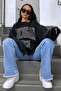 Mad Girls Black Women's Sweatshirt Mg922 - 4