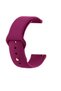 Watch Gt4 46mm Compatible Band Soft Textured Flexible Gel Silicone Plum Strap - 2