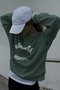Mad Girls Dark Green Sweatshirt Mg1217 - 3