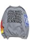 Mad Girls Smoked Printed Oversize Sweatshirt Mg1207 - 2