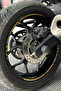 Universal for Motorcycle Rim Compatible with All Brands Matte Gold Rim Strip Sticker (8 Pieces)