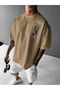 Street Style Loose Fit T-Shirt for Men, Unique Back Print - Breathable Polyester, - 5