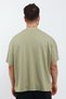 Men's Oversize Modal Fabric Vibrant Non-Fading Color Silky Soft T-Shirt Basic T-Shirt Loose Fit - 3