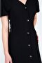 Women S Wrap V-Neck Dress - Relaxed and Modern Fit / Different Color Options - 6