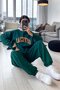 Mad Girls Green Tracksuit Mg944 - 4