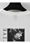 Street Style Loose Fit T-Shirt for Men, Unique Back Print - Breathable Polyester, - 3