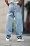 Blue Men's Washable Baggy Jean 7216 - 6