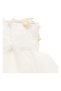 Girl's Flower Appliqued Evening Dress and Crown - 6