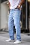 Blue Men's Washable Baggy Jean 7216 - 4