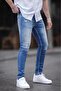 Blue Skinny Fit Men's Jeans 5102 - 4