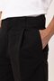 High Waist Pleated Relaxed Bermuda Men's Shorts - 3