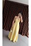 Rope Strap Yellow Dress - 4