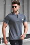 Smoked Polo Neck Men's T-Shirt 9281 - 2