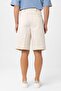 High Waist Pleated Relaxed Bermuda Men's Shorts - 5