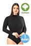 Women's Cotton High-Rise Long Sleeve Snap Body - 2