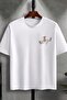 Cotton Unisex Stylish Comfortable Special Design T-Shirt - 3