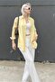 Mad Girls Yellow Oversize Shirt Mg1369 - 6