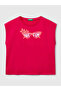 Girl's Printed Tshirt 6-14 Years Fuchsia - 2