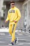 Men's Yellow Tracksuit Set 5284