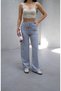 Women's Grimelaj 2 Thread Palazzo High Waist Loose Wide Leg Loose Sweatpants - 3