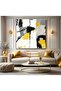 Abstract Pattern Canvas Painting - 2