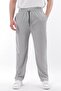 Painted Gray Adjustable Waist Pocket Detailed Loose Trousers 6545 - 3