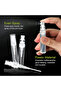 Plastic 10ml Clear 5Pcs 10ml 8ml 5ml 3ml 2ml Clear Plastic Spray Bottle Empty Cute Perfume Atomizer - 4