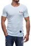 Side Tie Blue T-Shirt 2567 - 2