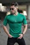 Men's Green Knitwear T-Shirt 5080 - 2