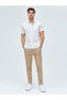 Casual Regular Fit Men's Linen Chino Pants - 3