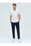 Casual Regular Fit Men's Linen Chino Pants - 3