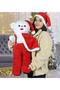 80 Cm Santa Claus Cloaked Teddy Bear - New Year Christmas Gift
