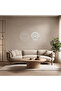 Lotus Temalı Minimalist Ahşap Tablo - 4