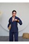 Shirt Collar Trousers Set - 6
