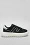 Harold Black-White Men's Genuine Leather Sports Shoes