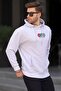 Karmelange Hooded Embroidered Men's Sweatshirt 6145