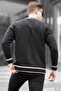 Black Men's Knitwear Cardigan 6314 - 3
