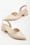 Solara Beige Short Heeled Stiletto - 4