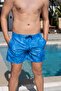 Men's Quick Dry Pocket Patterned Swim Shorts-25128 - 2