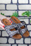 Circle Orthopedic Stone Double Buckle Sea Pool Beach Daily Women's Slippers Platinum - 4