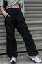 Black Parachute Jogger Women's Trousers Mg1726 - 3