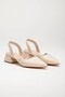 Solara Beige Short Heeled Stiletto