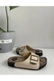 Soft Leather Heel Spur Preventive Orthopedic Light Sole Size 37 & 40 Women's Mother Slippers - 2
