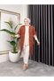 Women's Seasonal Fringed and Openwork Cotton Knitwear Cardigan - 8